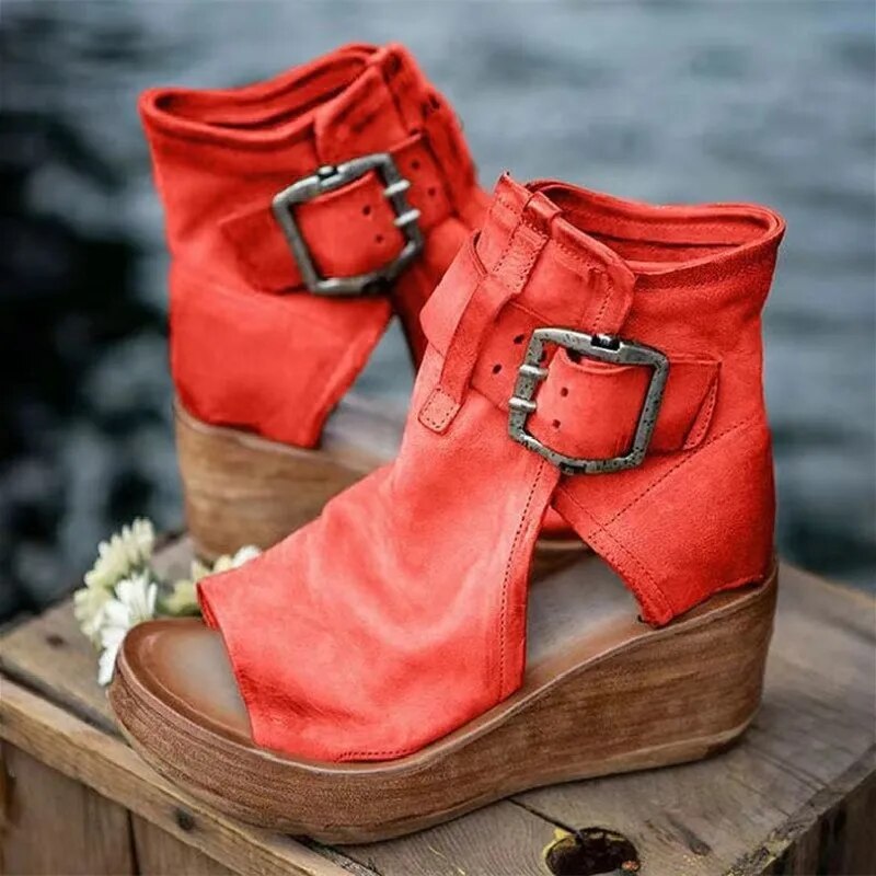 Roselle - Suede Orthopedic Boots