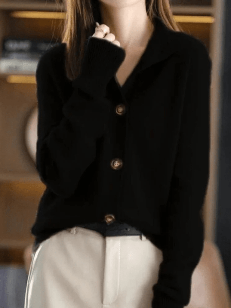 SOFIA BUTTON CARDIGAN - Barbara New York