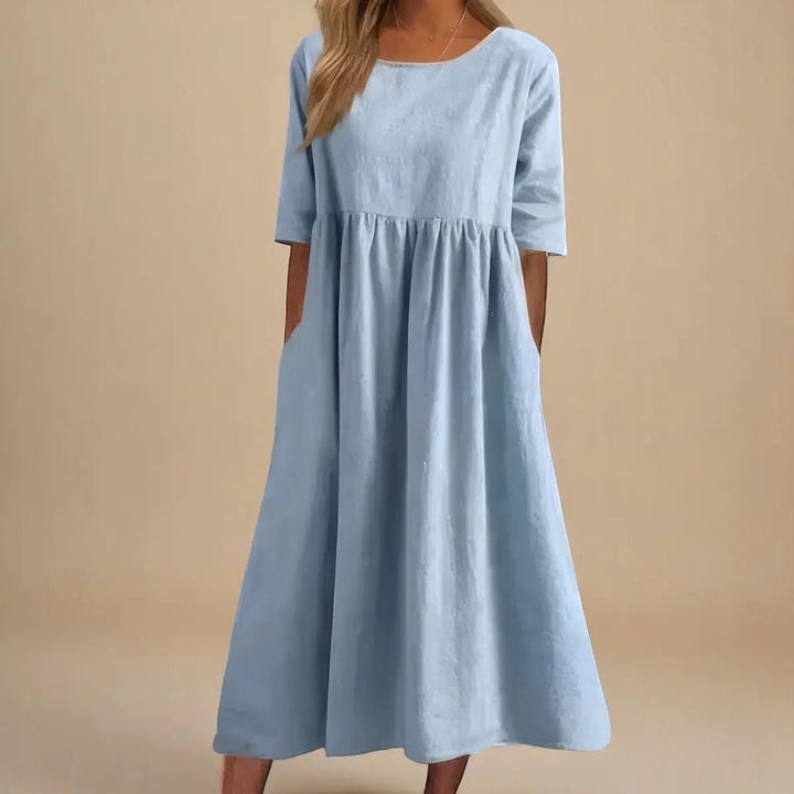 Eliza | Elegant Loose-Fit Maxi Dress