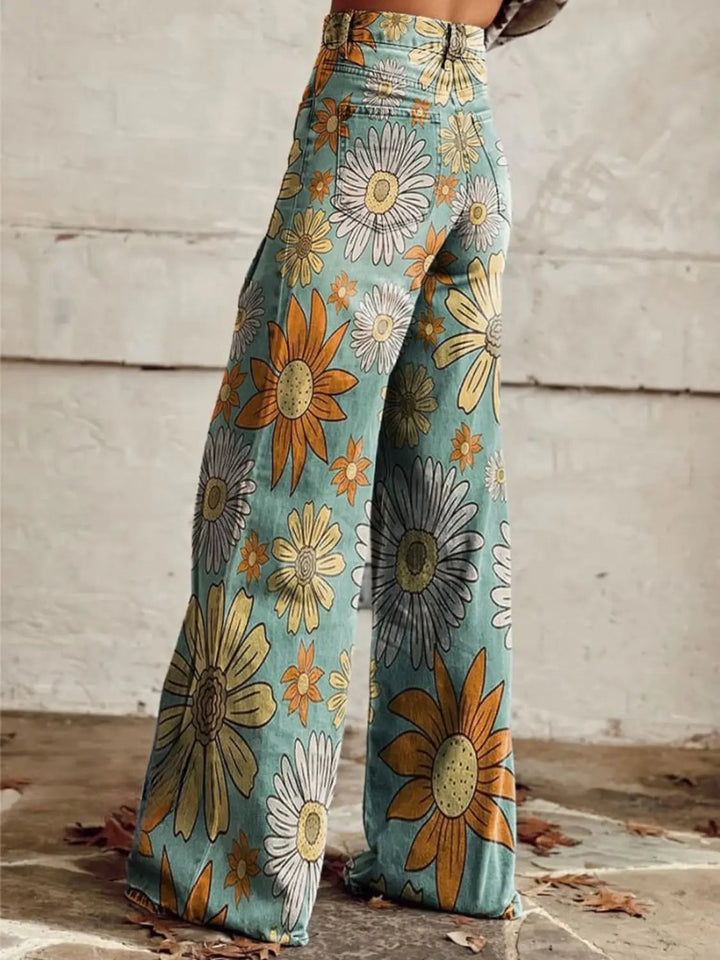Daisy | Festival Bloom Wide-Leg pants