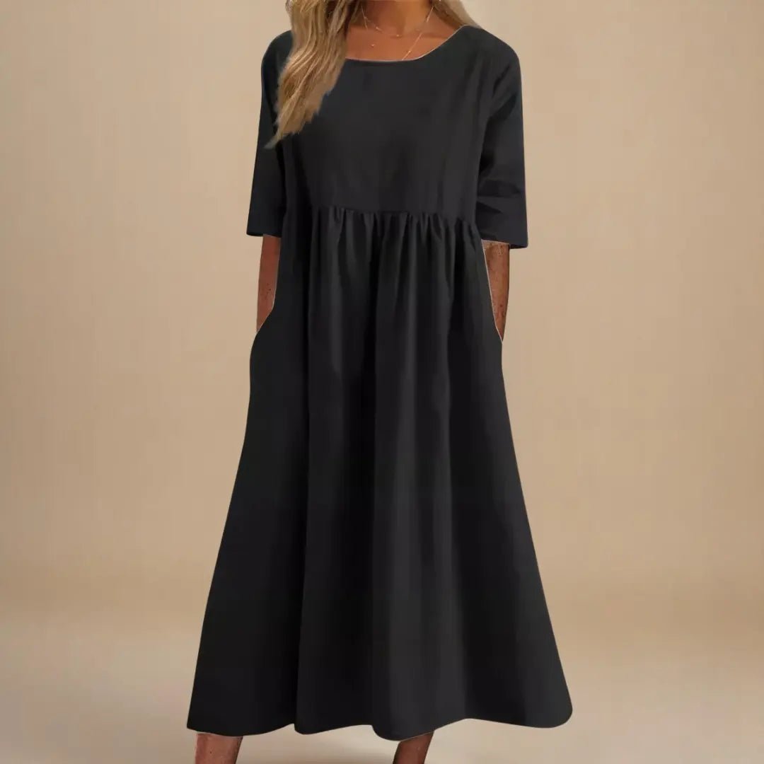 Eliza | Elegant Loose-Fit Maxi Dress