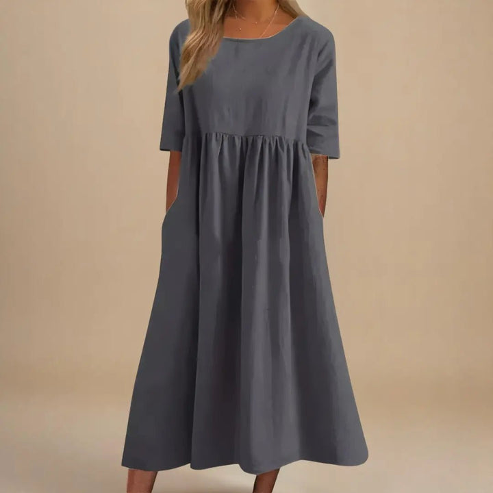 Eliza | Elegant Loose-Fit Maxi Dress