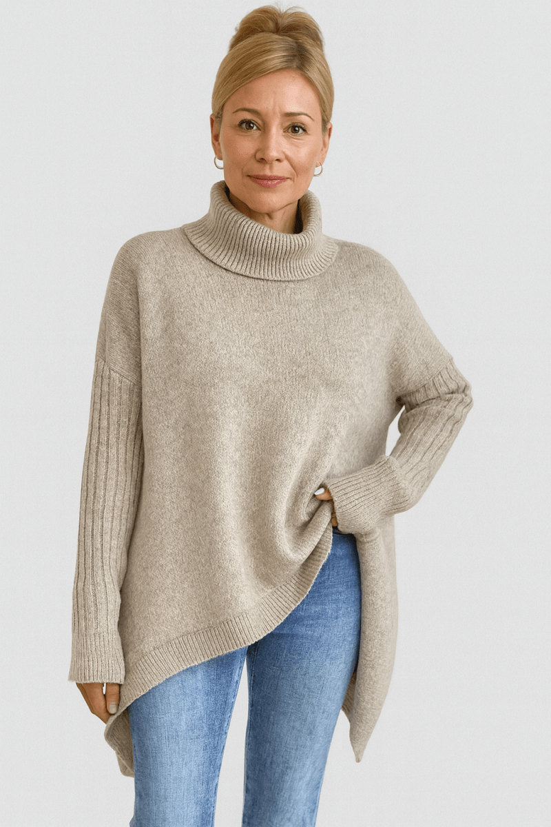 Astrid | Long Sleeve Sweater - Barbara New York