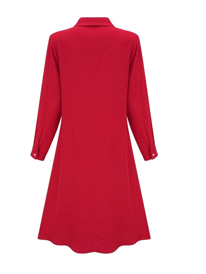 Ruby | Button-Down Chic Shirt Dress