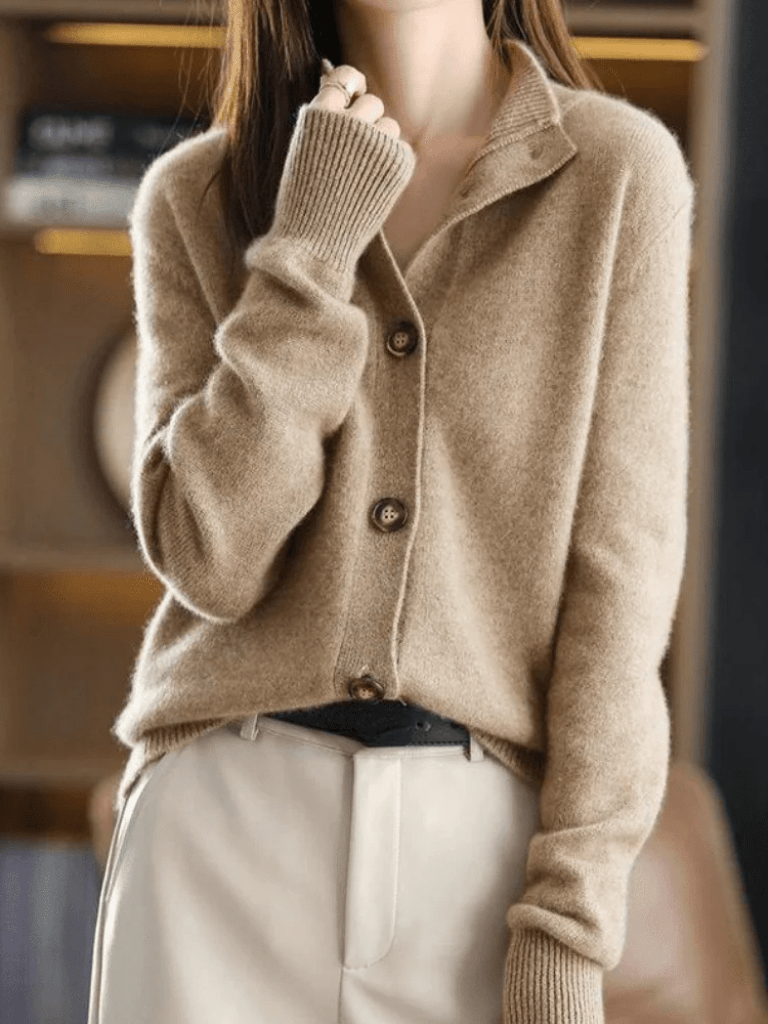 SOFIA BUTTON CARDIGAN - Barbara New York