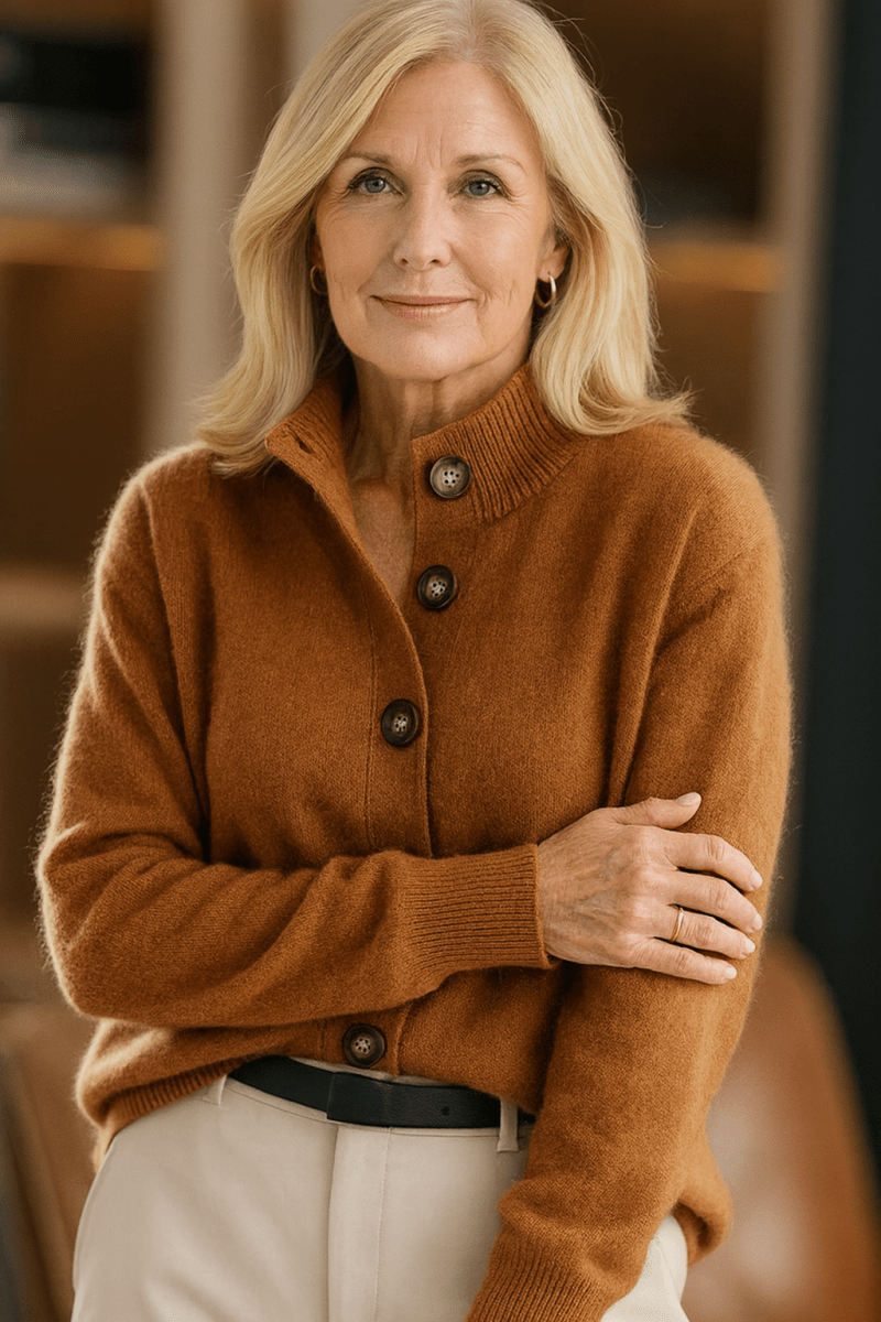 SOFIA | BUTTON CARDIGAN - Barbara New York