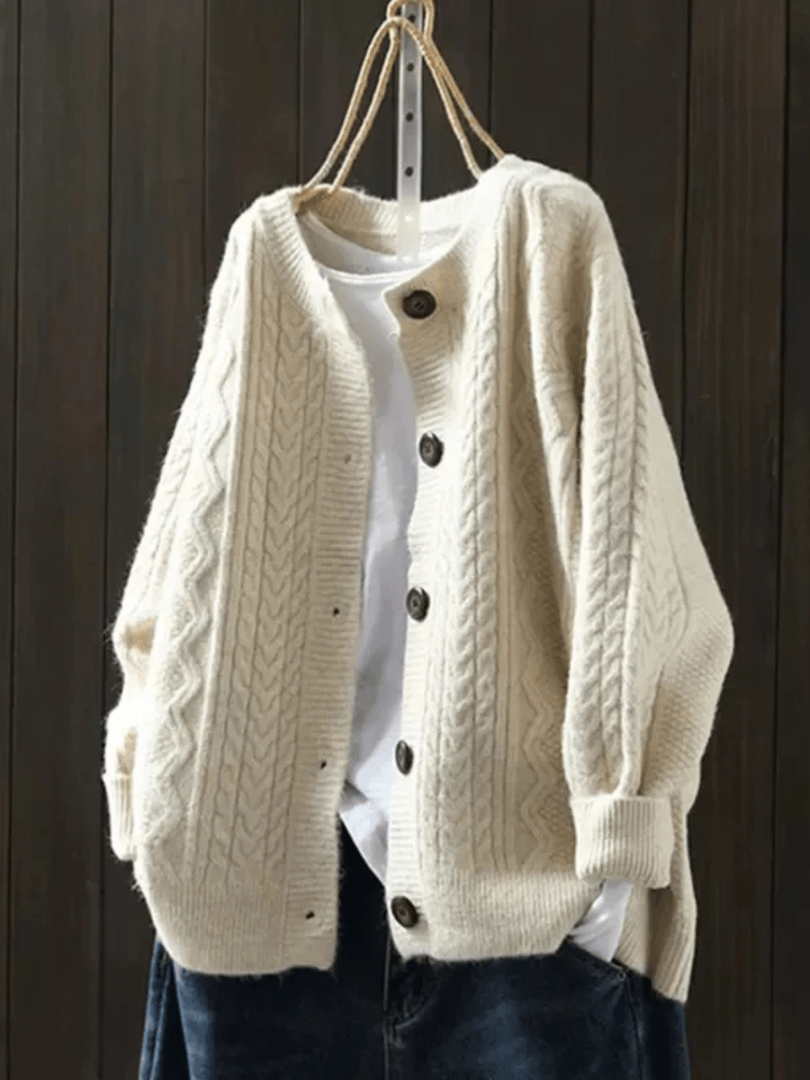 THE LORENZA | CABLE CARDIGAN - Barbara New York